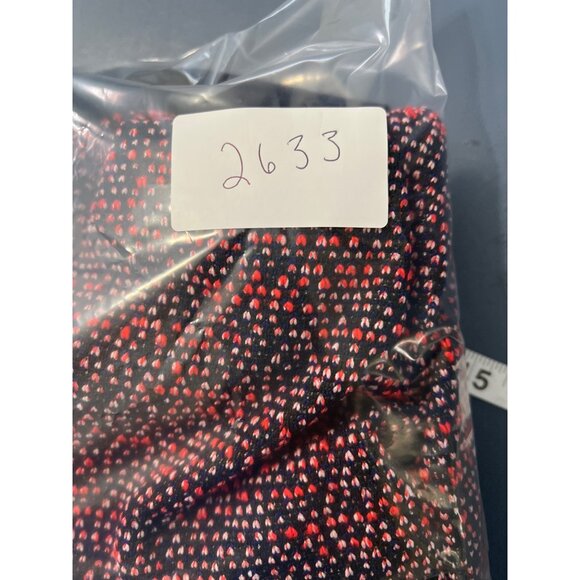 Talbots Petite Knit Dress SZ MP Multi-Color Gold Button Accent & 3/4 Sleeves - Picture 9 of 9